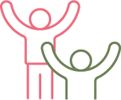 icono Contagiar valores y positivismo
