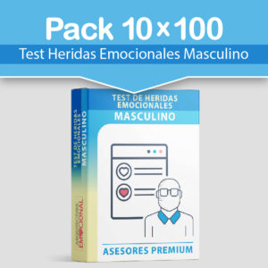 Pack 10 x 100 Test-Masculino