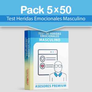 Pack 5 x 50 Test-Masculino